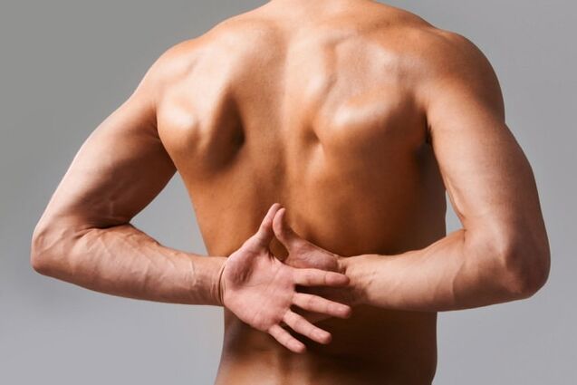 back pain with lumbar osteonecrosis photo 1