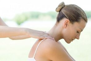 Massage to treat cervical spondylosis