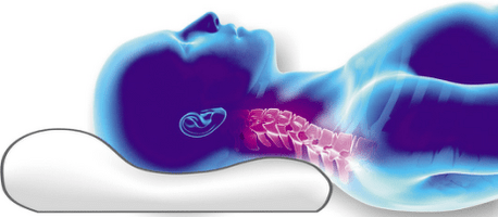 Place the spine on an orthopedic pillow